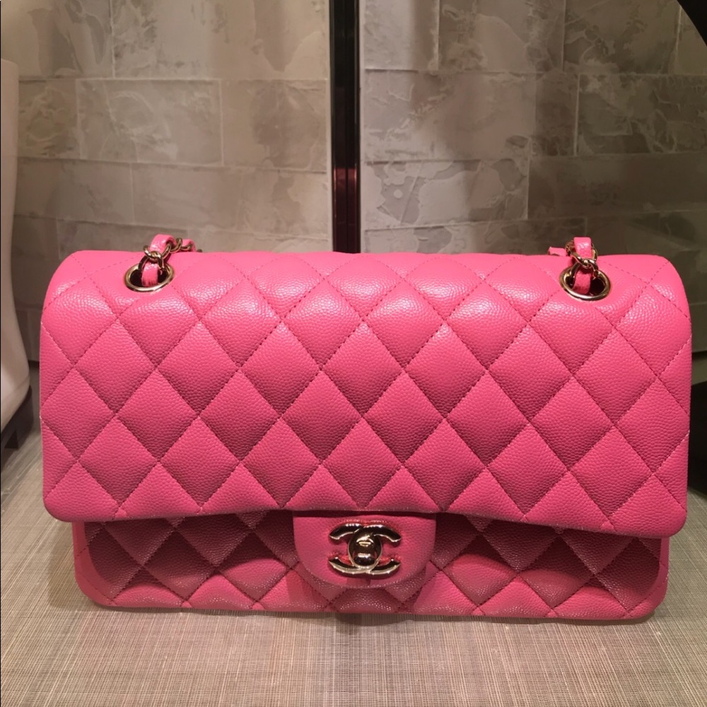 Chanel jumbo caviar
